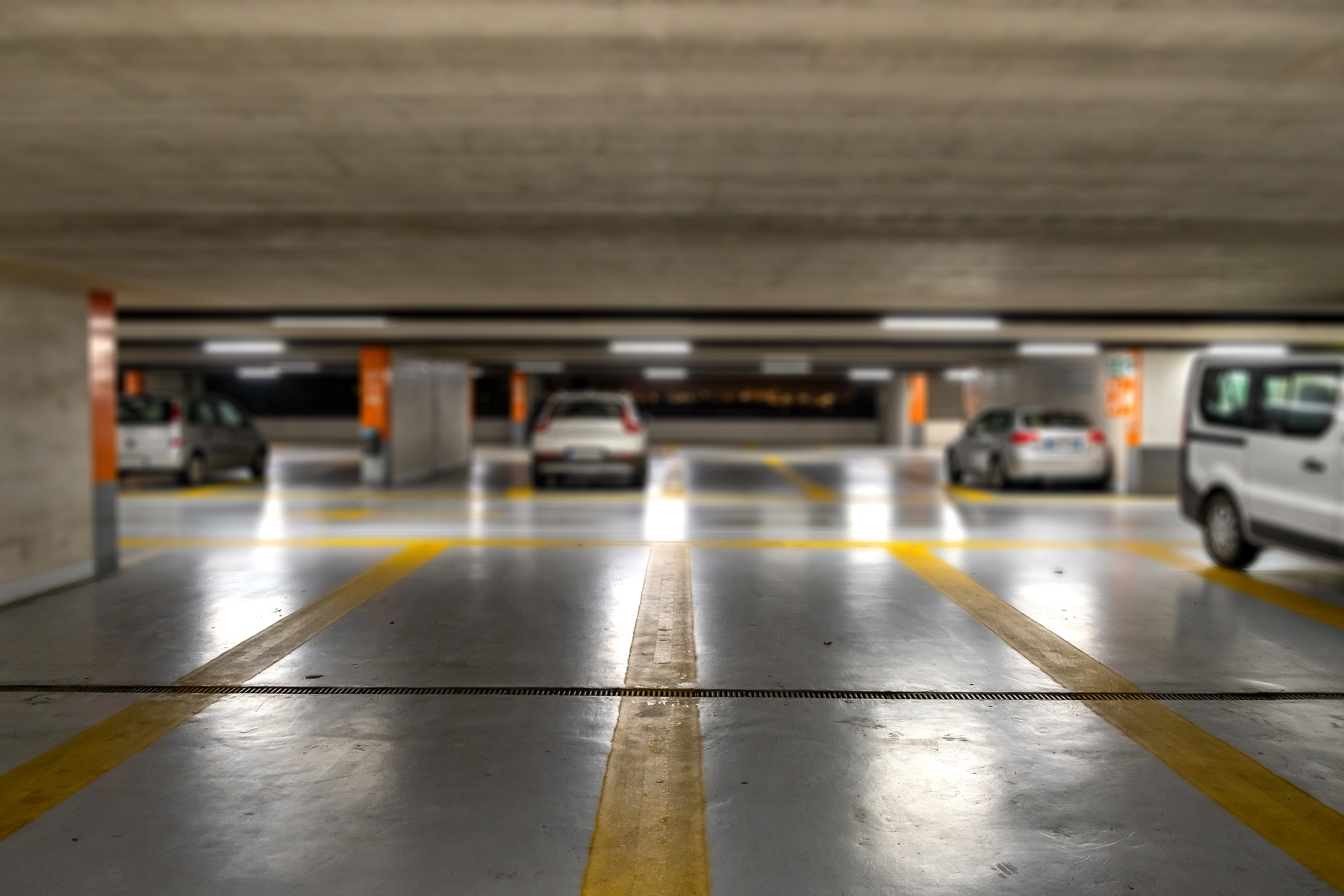 Underground Parking Cleaning