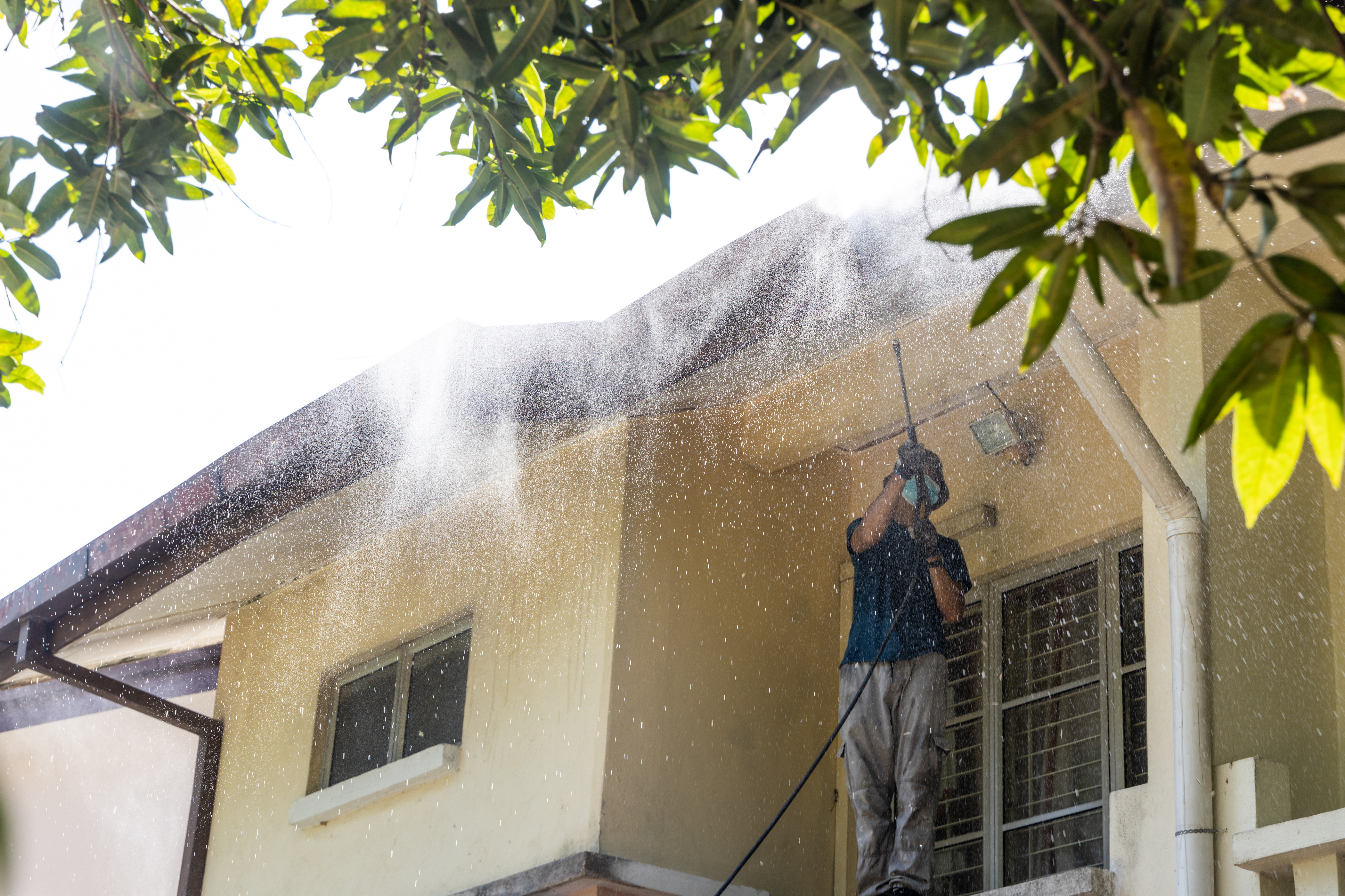 House Exterior Power Washing